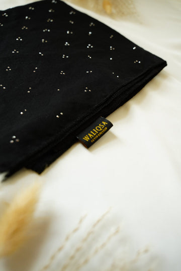 Stone Hijab | Black