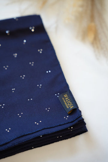 Stone Hijab | Navy Blue