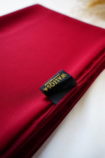Hijab | Dark Red