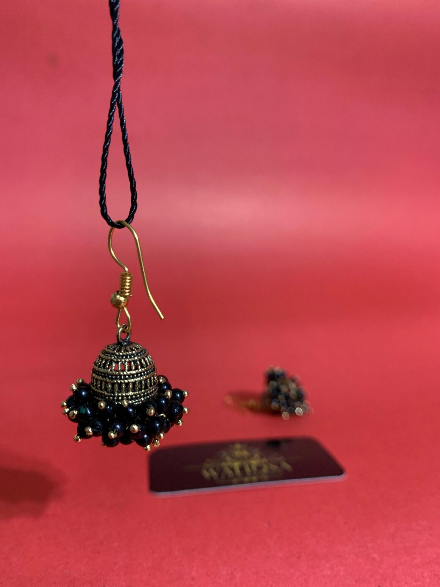 Jhumka | Black