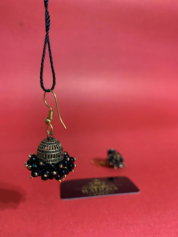 Jhumka | Black