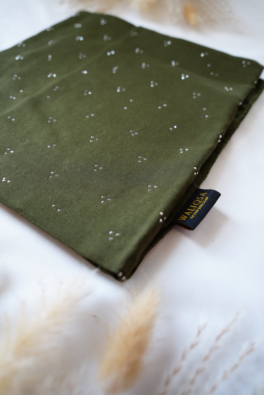 Stone Hijab | Olive Green